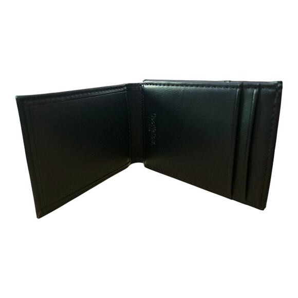 NWOT Men's Goodfellow & Co. Black RFID Wallet Card Case in Black - Picture 2 of 3